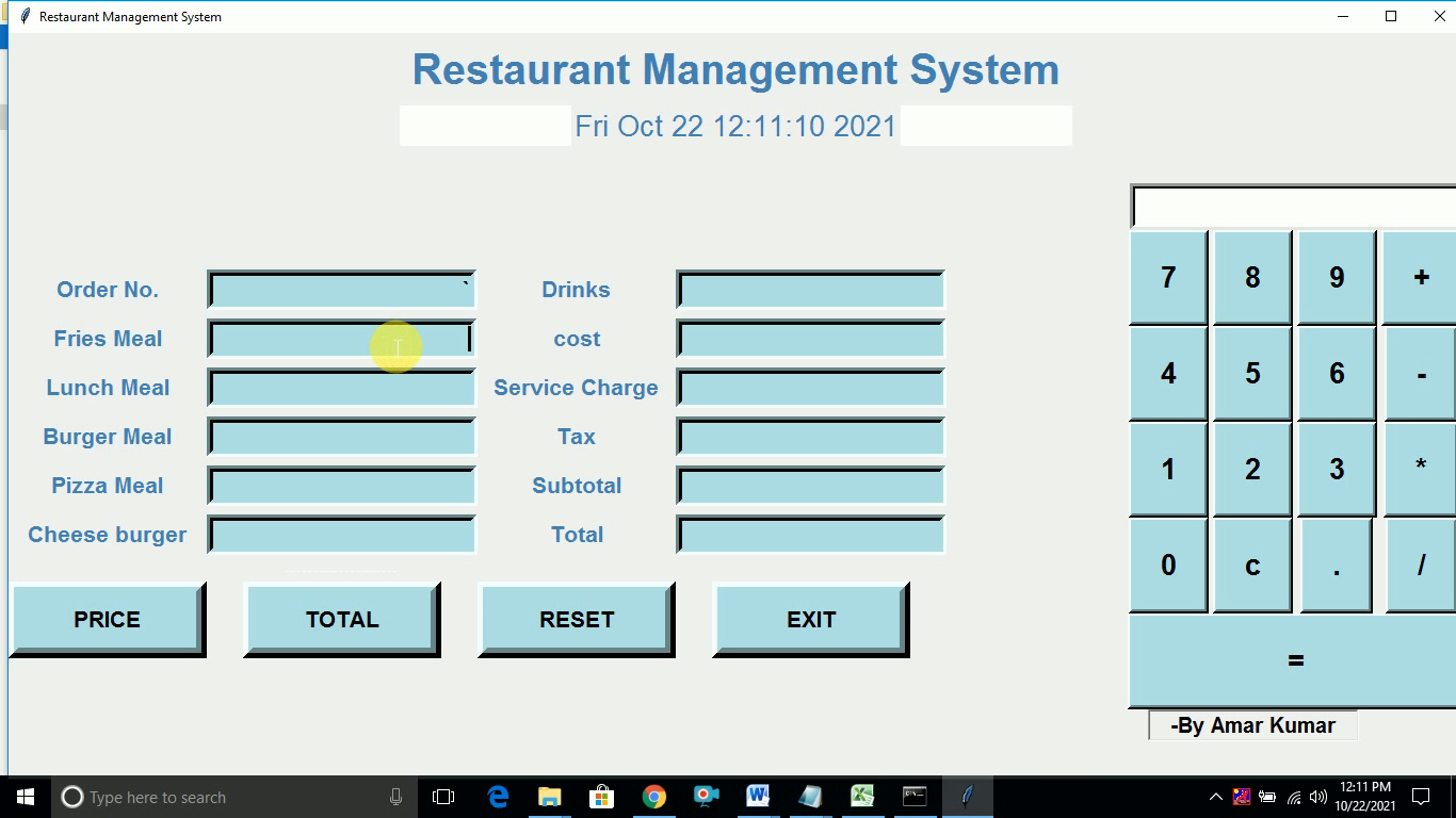 Restaurant Management System An Android Based Restaurant  Automation System With Touch Screen